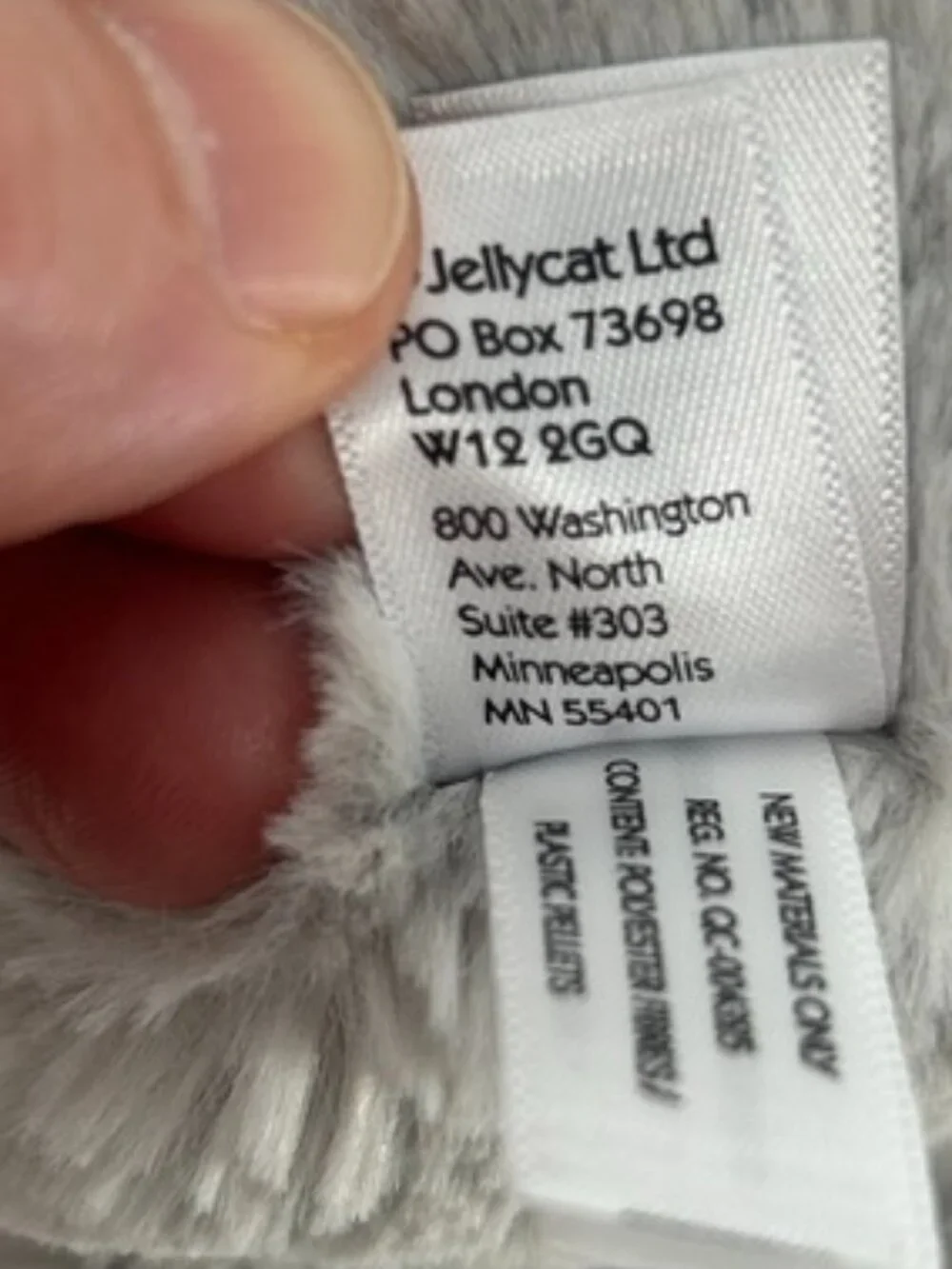 Jellycat london bashful
